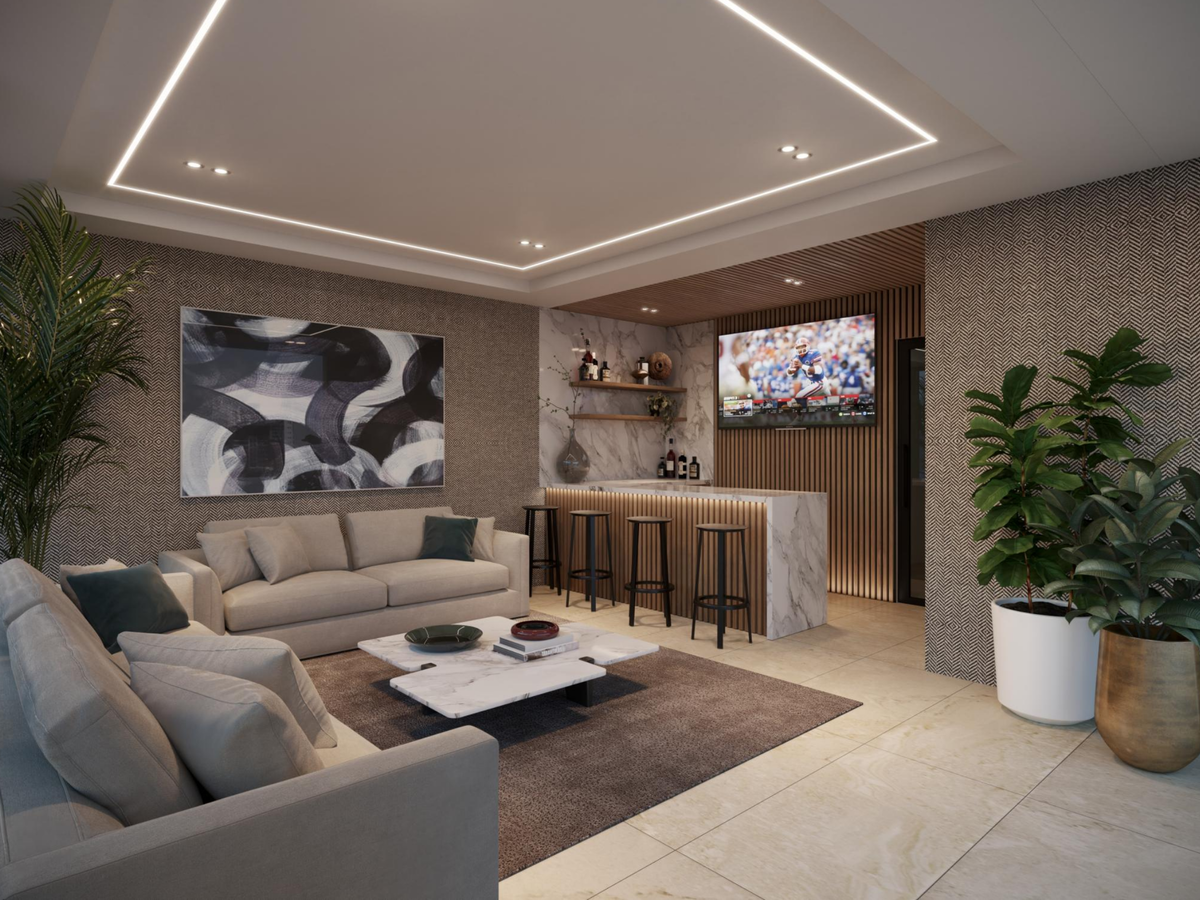 11 de 11: Salón social