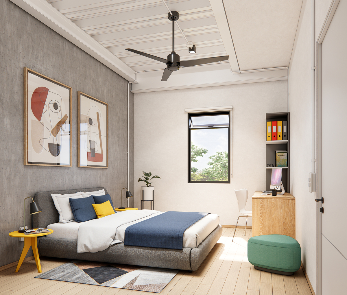 3 de 13: Habitación