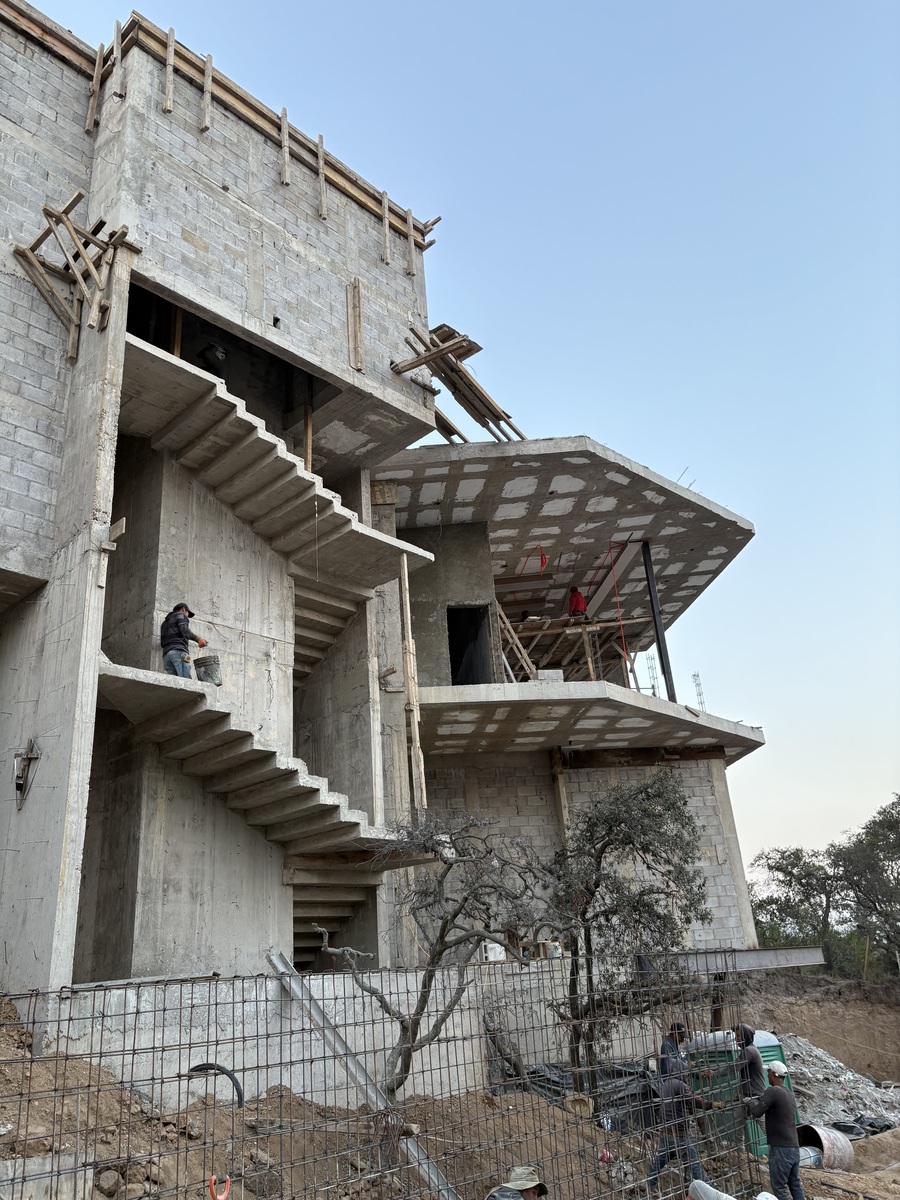 11 de 20: Avance de obra Fachada