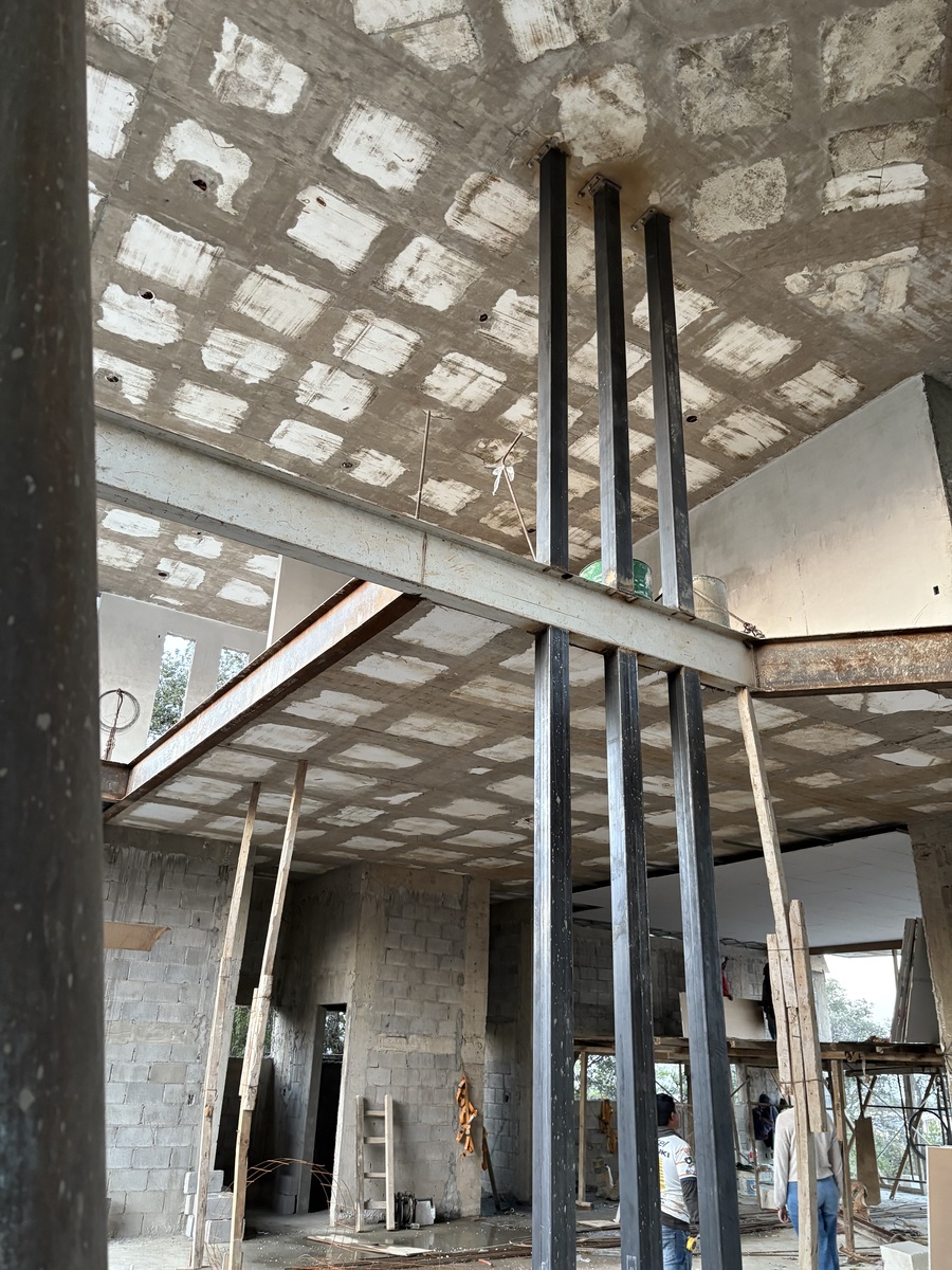 19 de 20: Avance de obra sala comedor