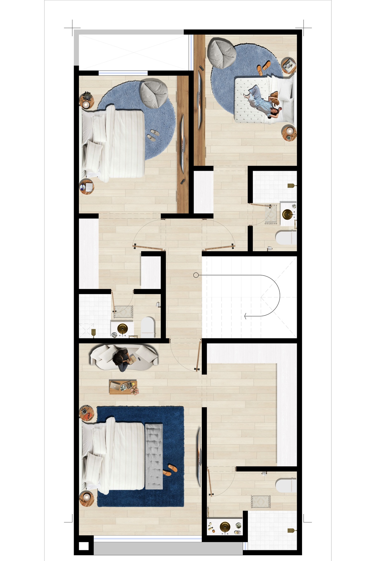 4 of 5: Planta alta