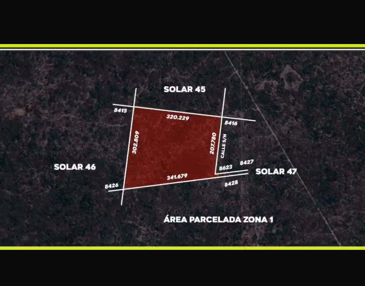 8 Hectare Land North of Mérida - foto 1