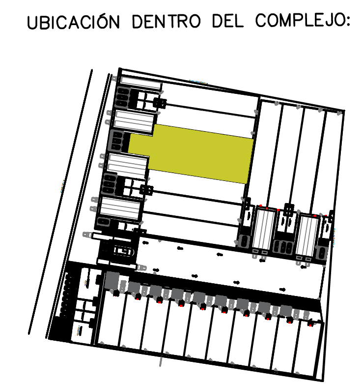6 of 12: PLANO UBICACION BODEGAS