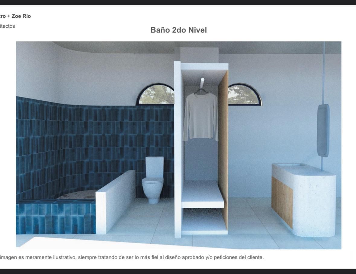 7 de 28: RENDER BAÑO III Y CLOSET