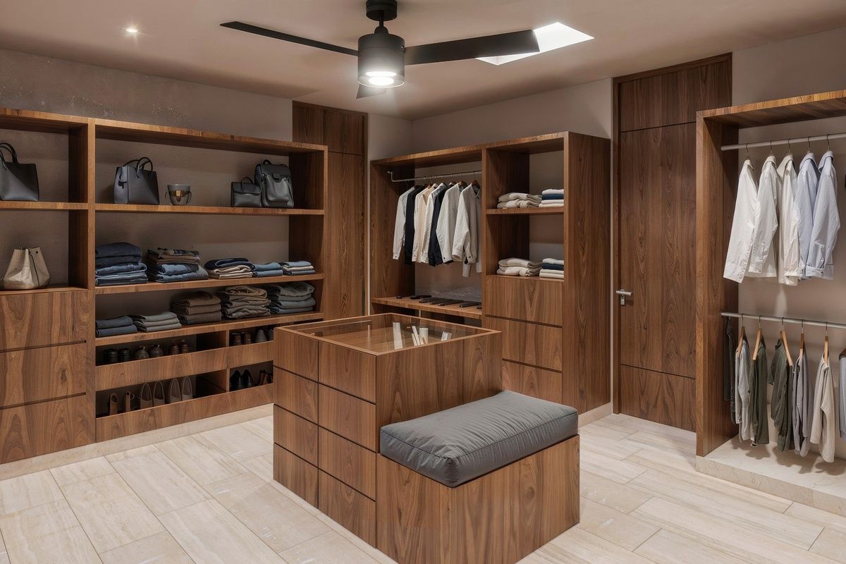 10 de 15: Closet vestidor