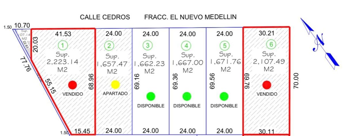 Terreno en venta en Tramo Paso del Toro-La Laguna. MEDELLÍN, VERACRUZ
