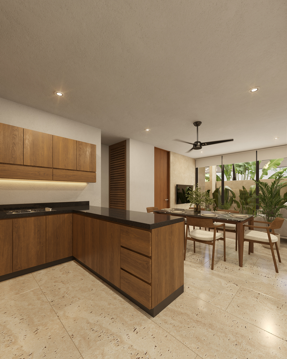 3 de 19: Comedor y Cocina