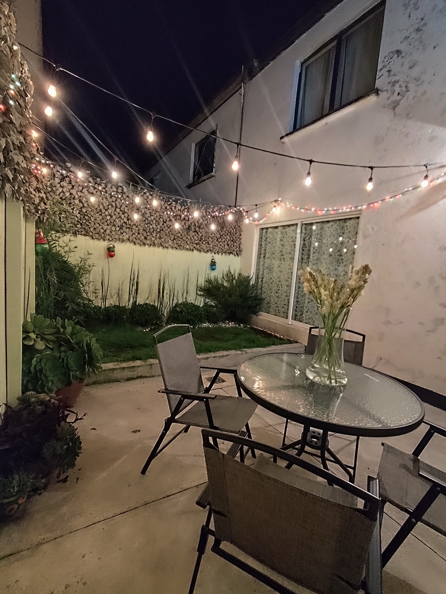 3 of 23: Jardín de noche
