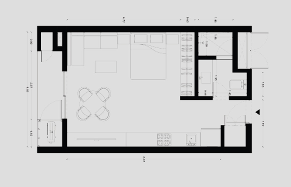 5 of 22: 46 m2