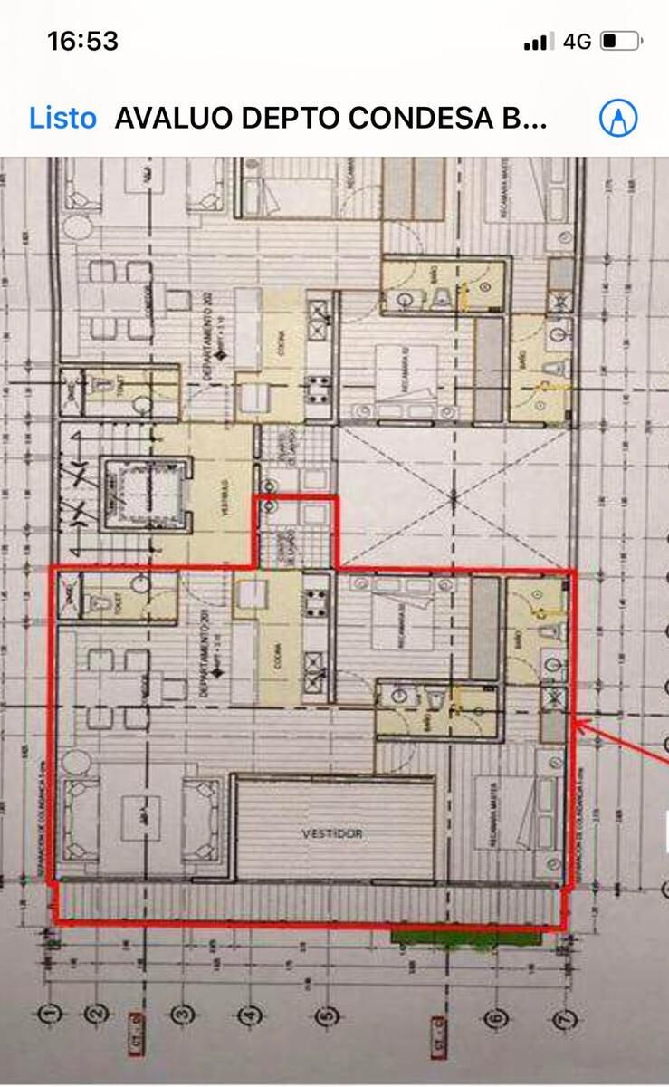 6 of 31: Croquis del departamento