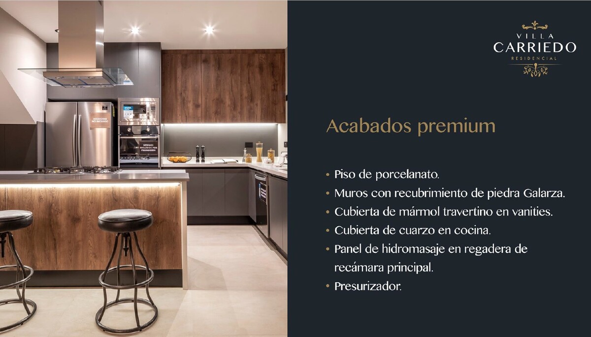 2 of 21: Cocina con Microondas, horno de gas, Lava Vajillas, Parrilla