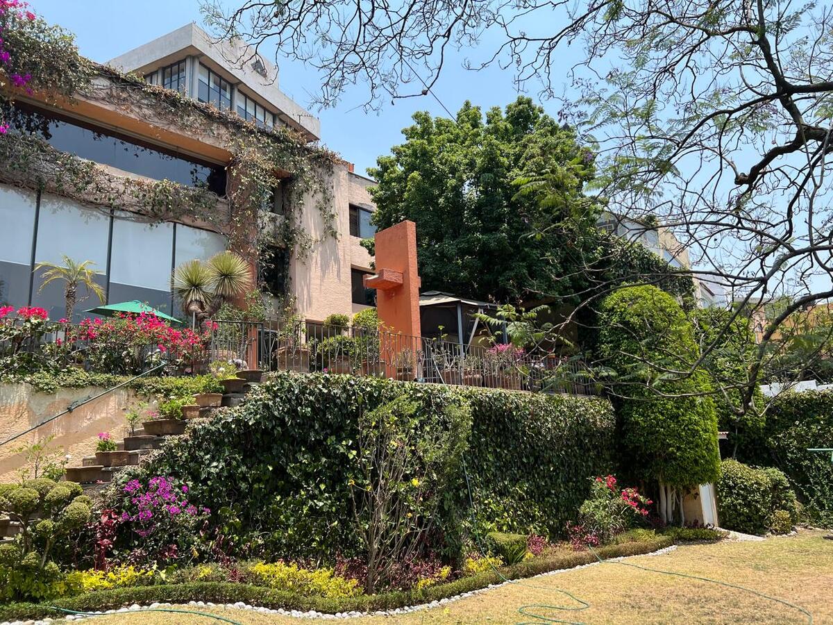 1 of 14: Jardín exterior