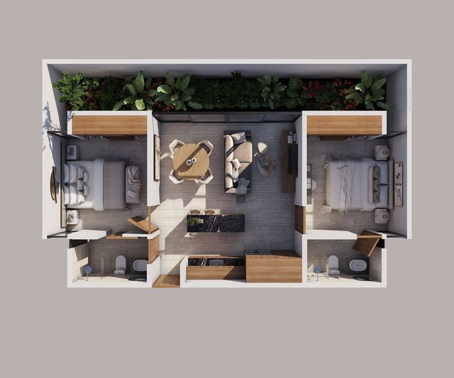 Apartamento em Temozón Norte, Mérida, foto 13 de 18