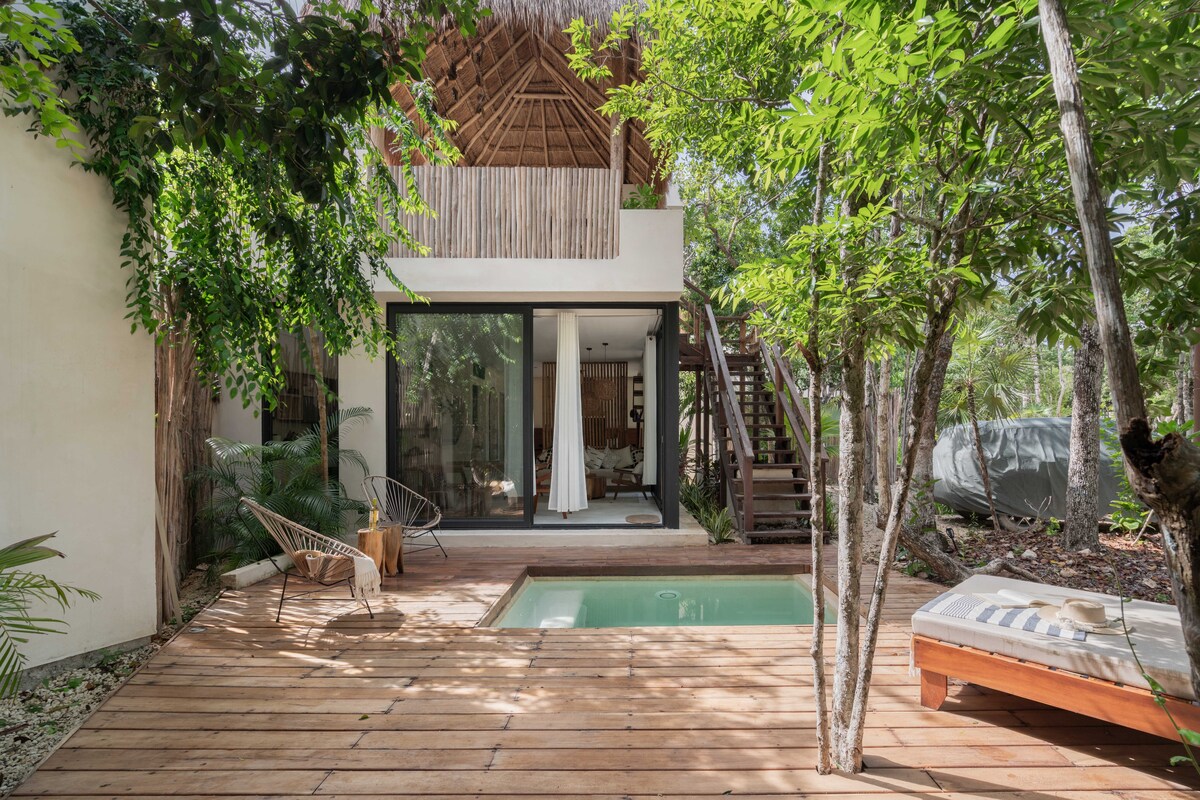 1 of 17: Private Garden and Pool with Direct Access to Living Area.
