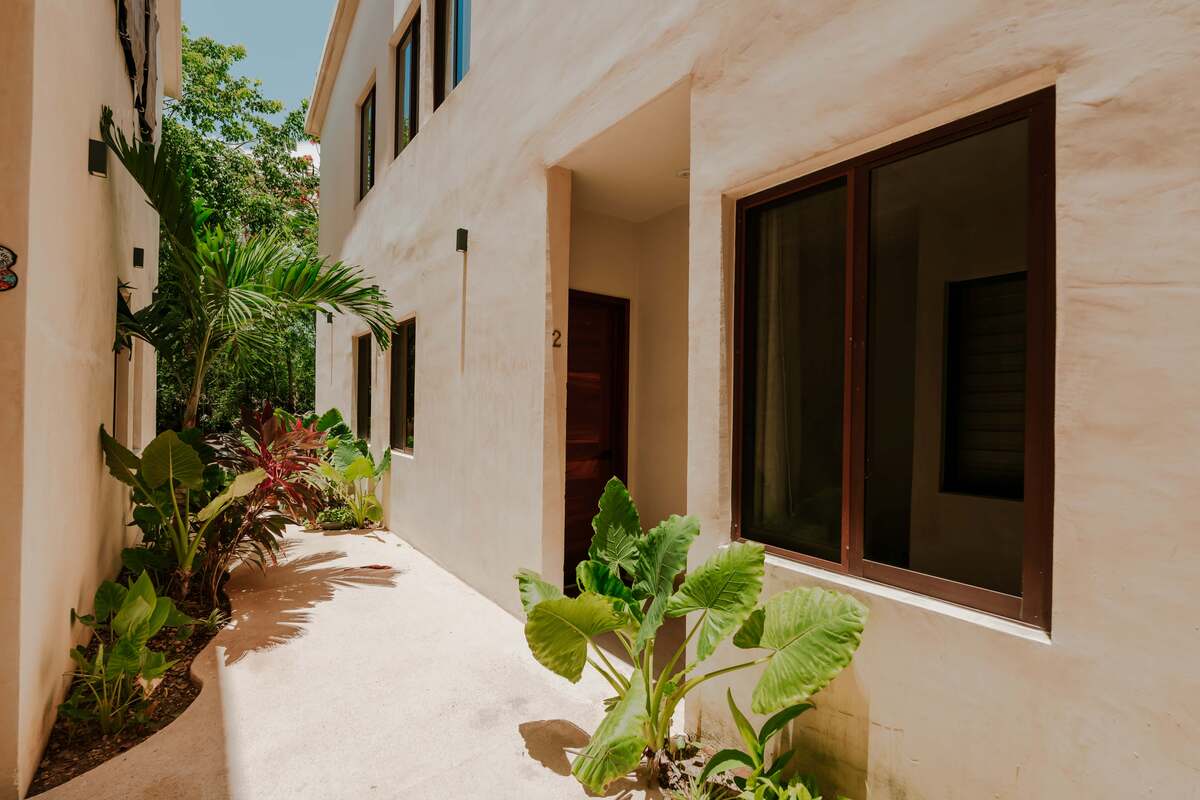 2 of 18: Entry Courtyard with Native Plants