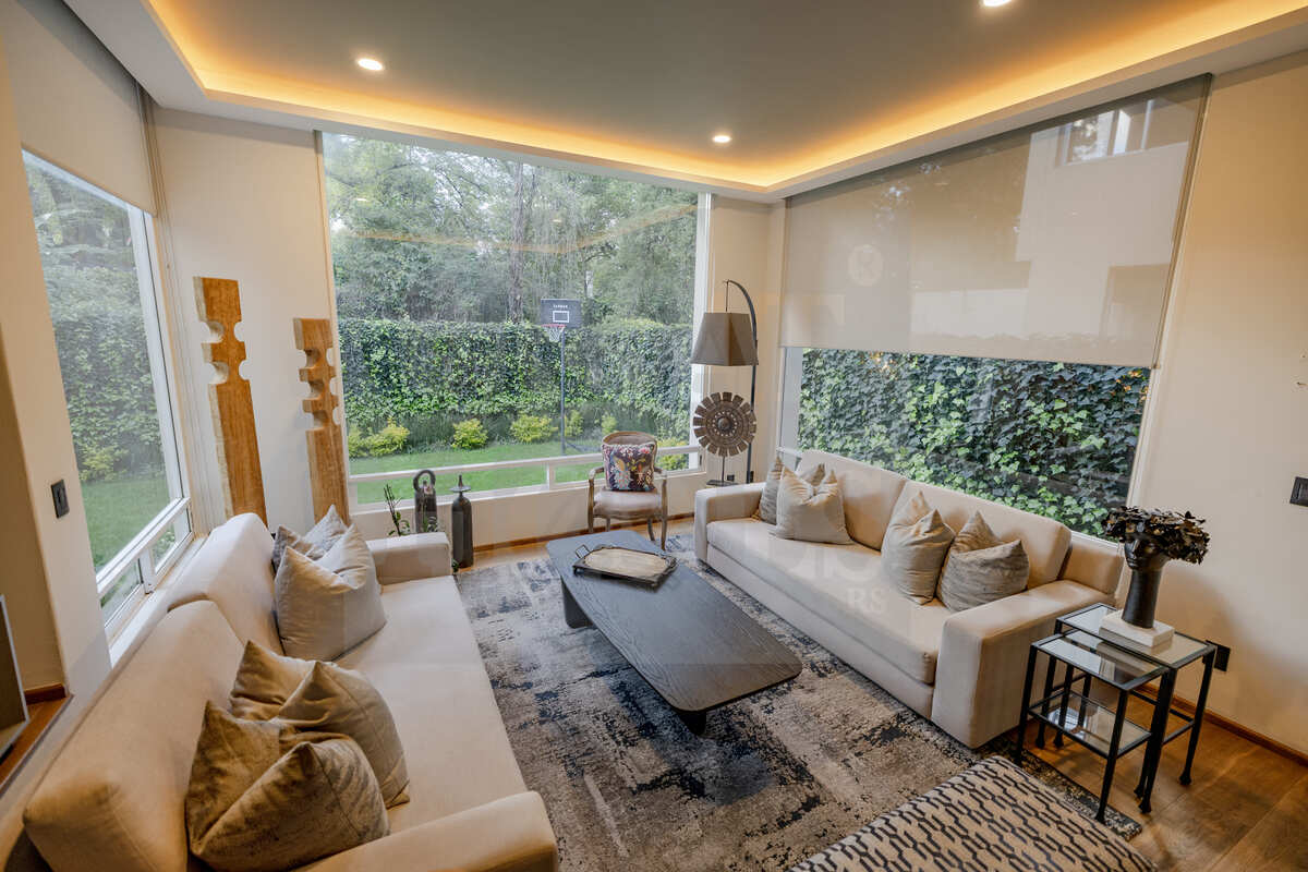 11 de 23: Sala con vista al jardín