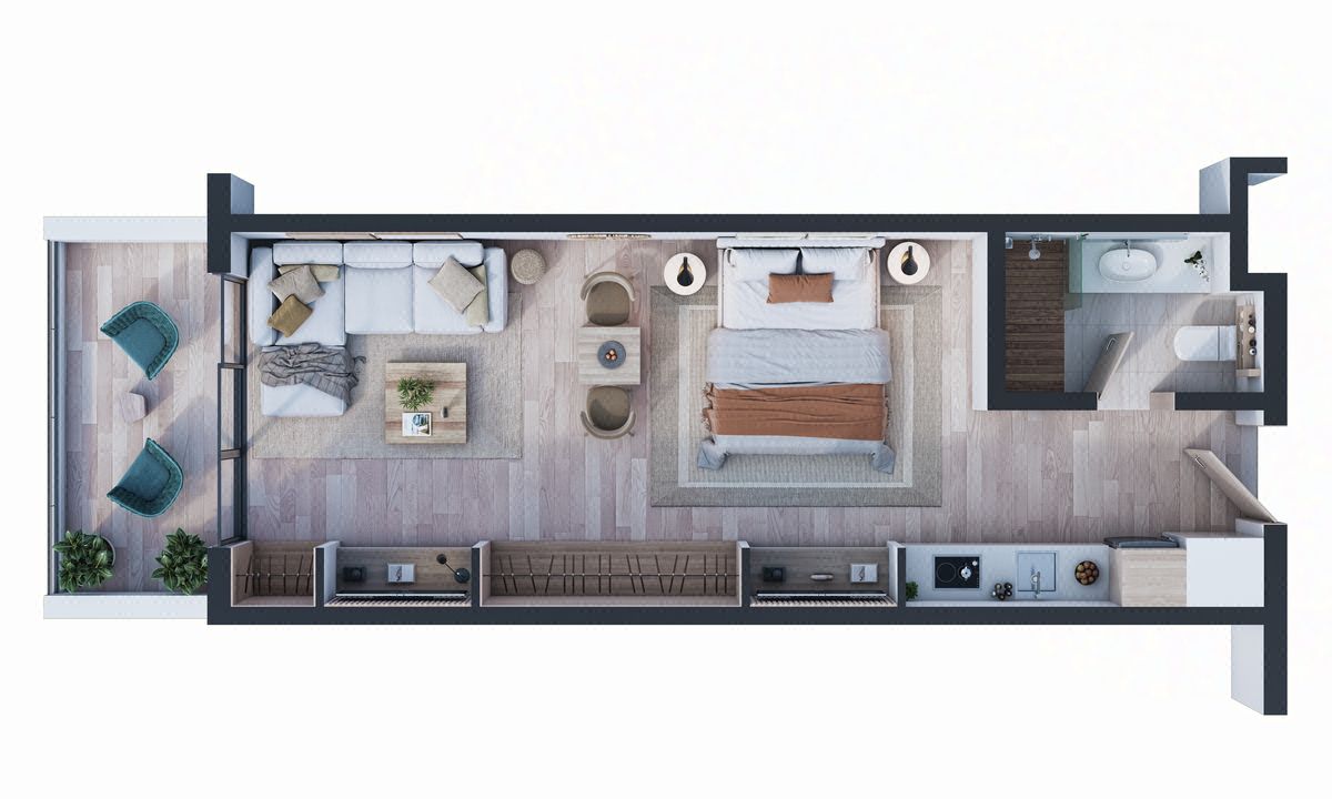 Apartamento en Downtown Punta Cana, Punta Cana, foto 4 de 5