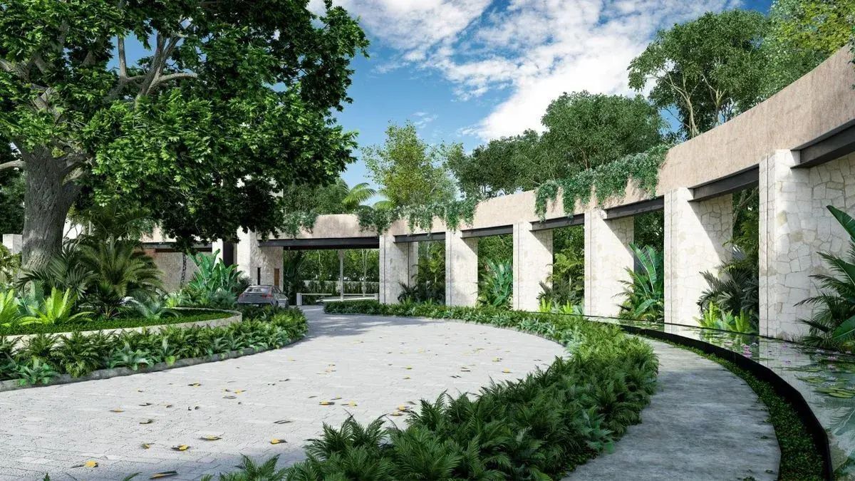 2 de 12: Entrada y fachada de la privada