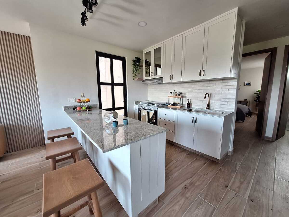3 de 20: Cocina con salida a terraza