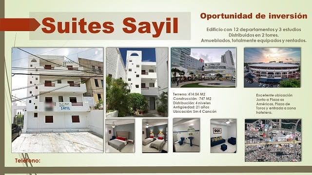 SUITES SAYIL Gran oportunidad de Inversión en Cancún QR, foto 1 de 6