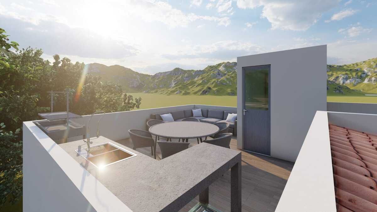 14 de 44: Roof garden con hermosa vista