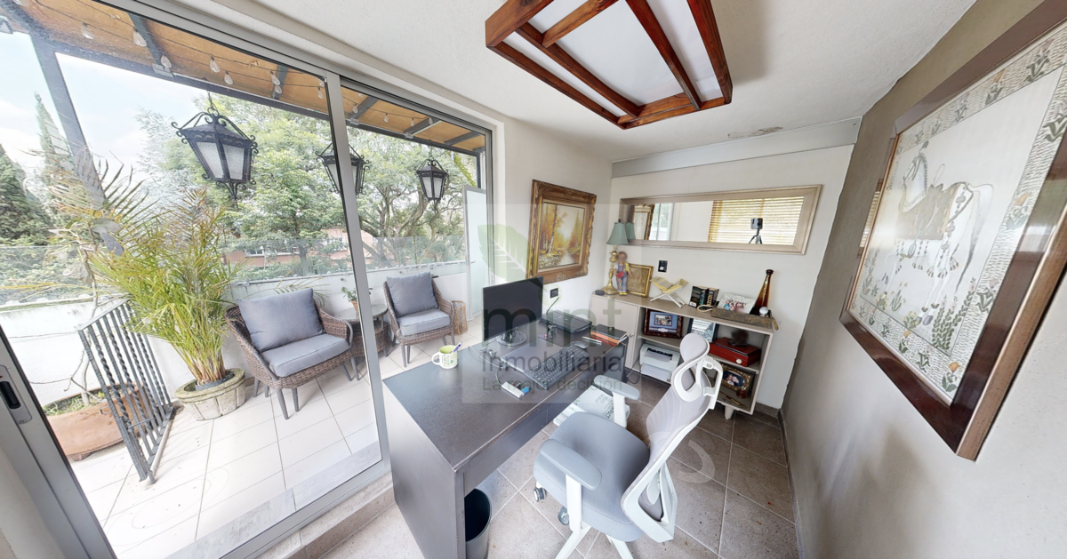 23 de 27: Oficina Vista Arbolada ¡Junto al Roof y al Asador!