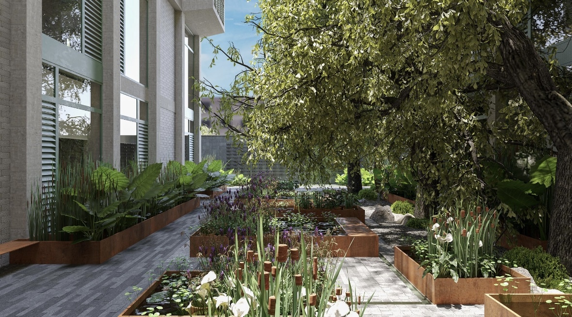 7 of 11: Patios interiores