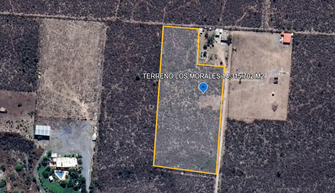 2 of 9: FOTO AEREA TERRENO LOS MORALES 1
