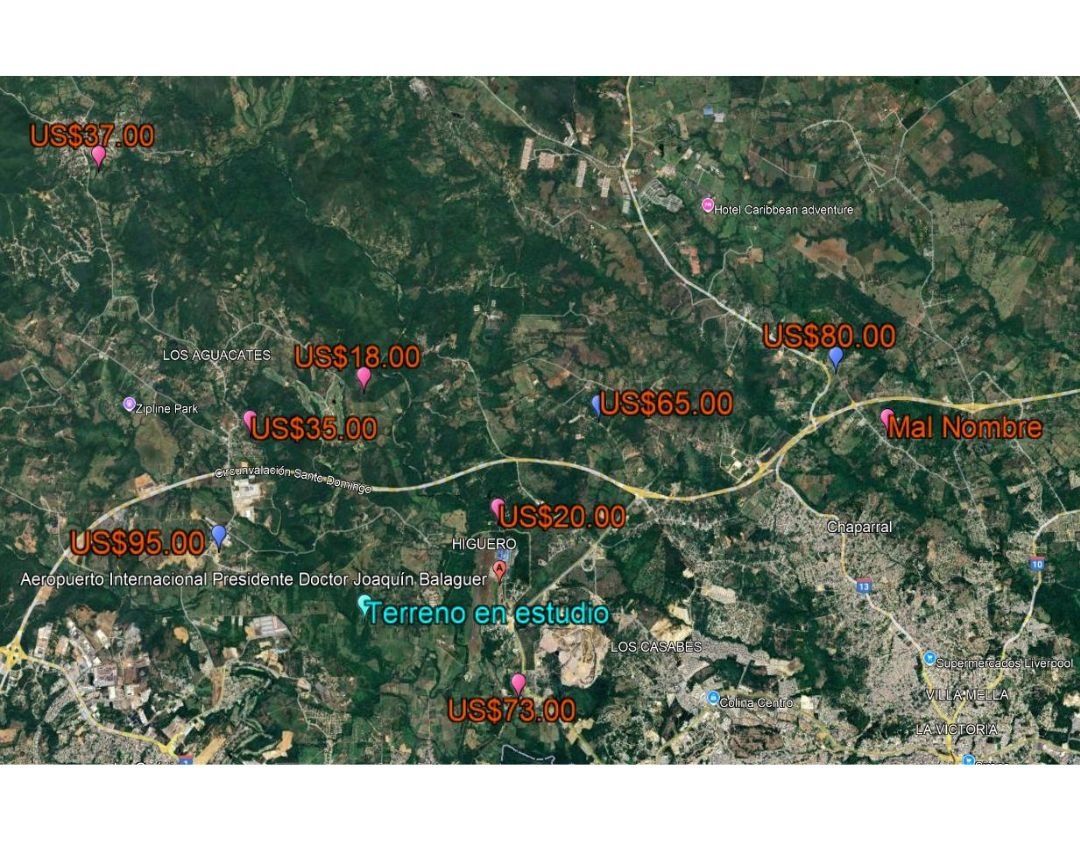 3 de 14: Precios terrenos en la zona