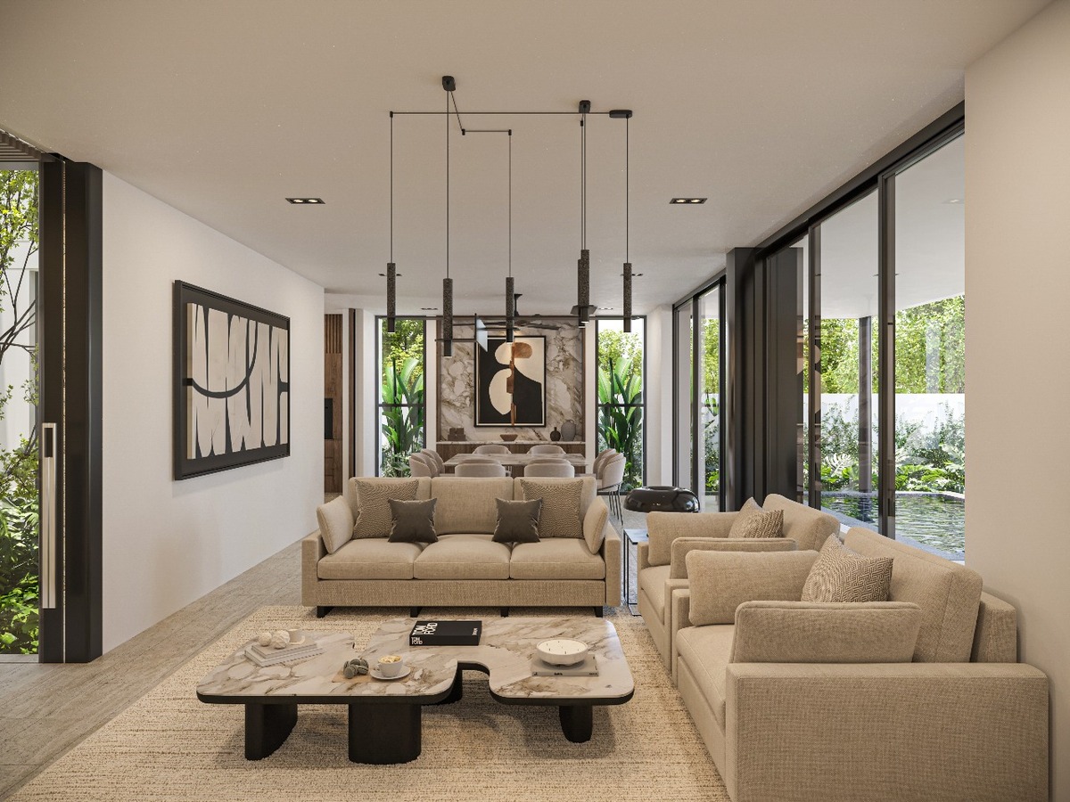 3 de 8: Sala y Comedor