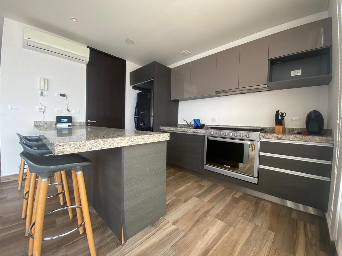 1 de 25: Cocina equipada con barra