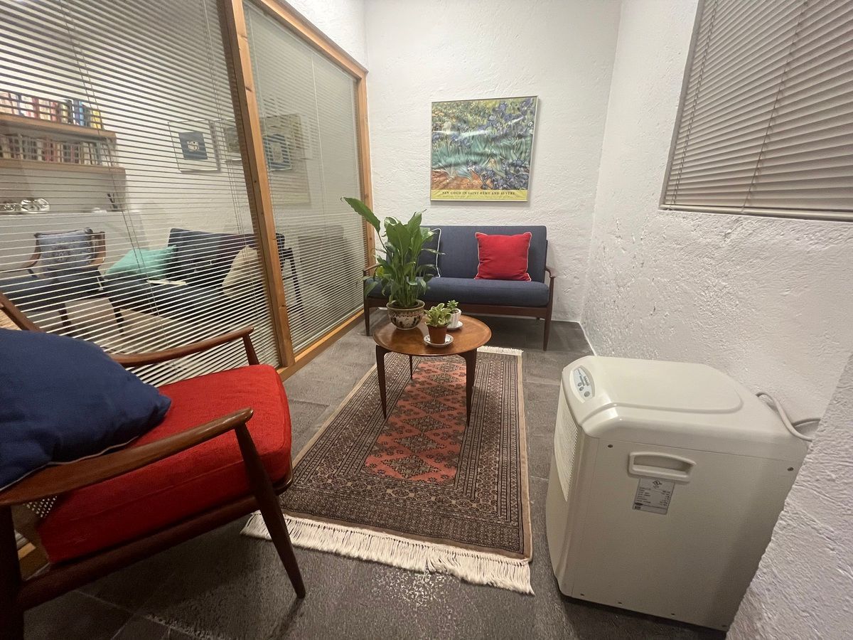 8 de 30: Sala de espera del consultorio