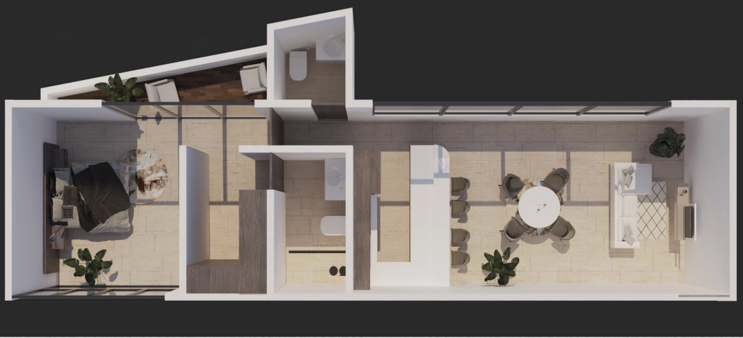 2 de 16: DEPARTAMENTO EN VENTA EN EL NORTE DE MERIDA