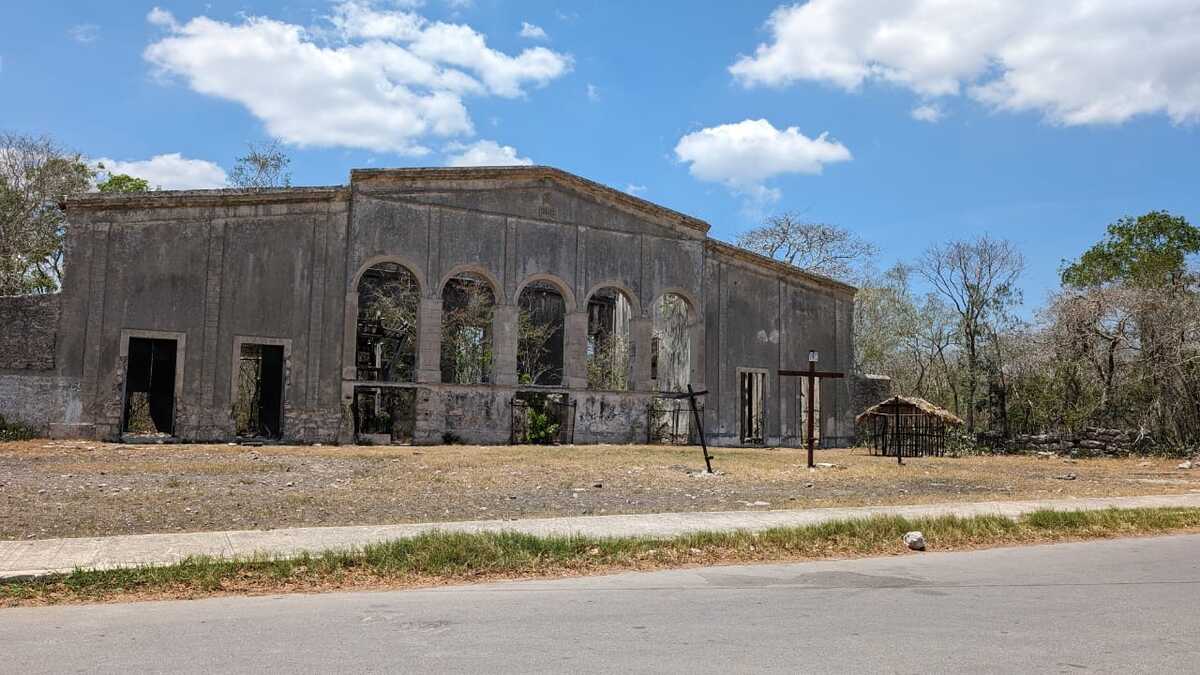5 de 7: Hacienda de Xcunyá, zona del terreno