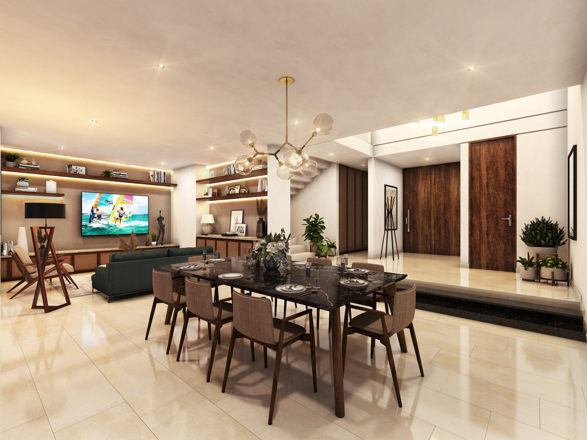 3 de 8: Sala y Comedor