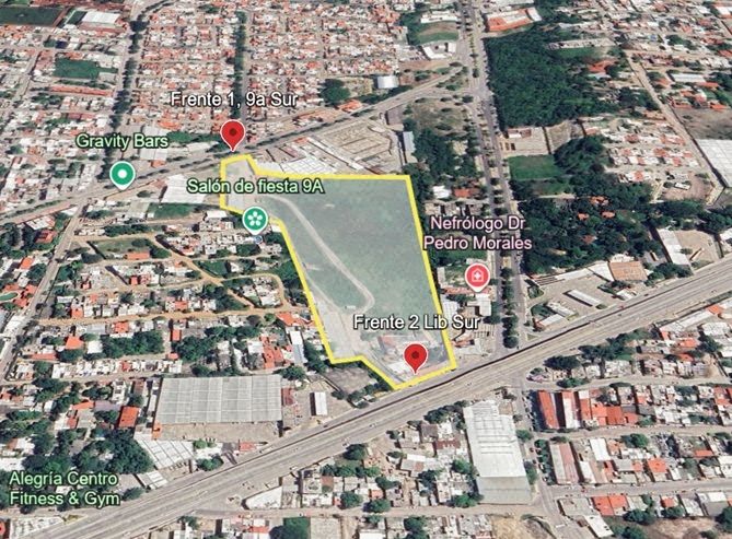 Terreno comercial con doble frente en venta – Excelente ubicación