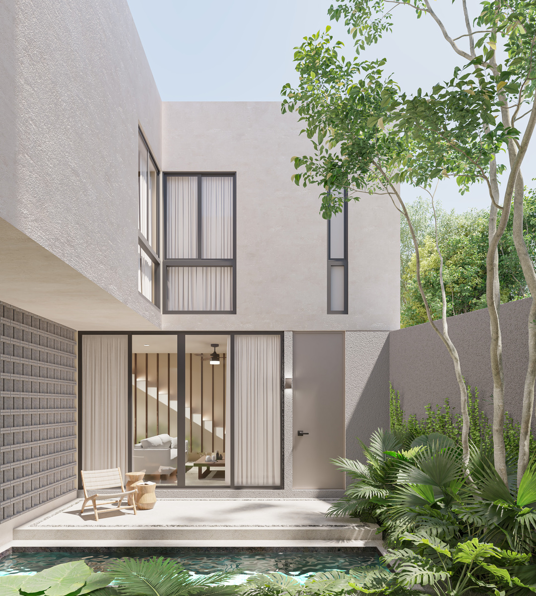 8 of 10: Fachada Posterior