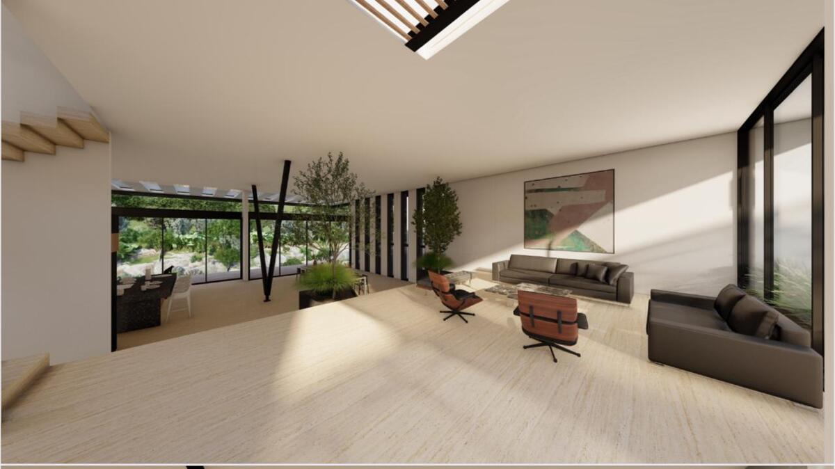 11 de 14: render vista planta baja