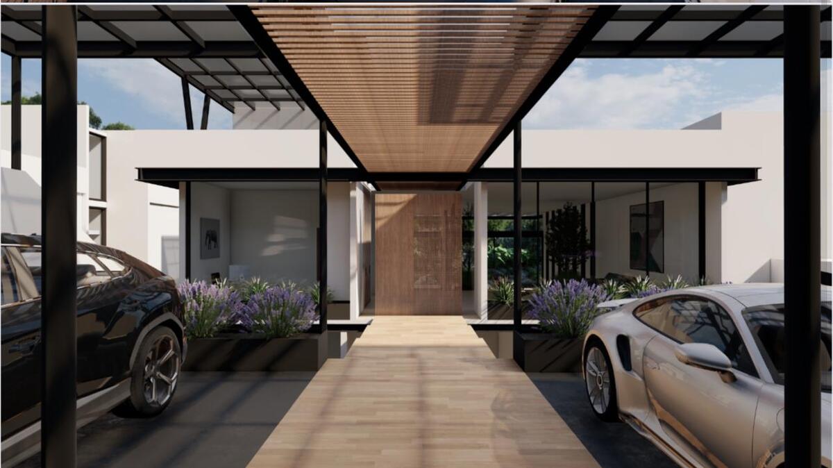 12 de 14: render estacionamiento