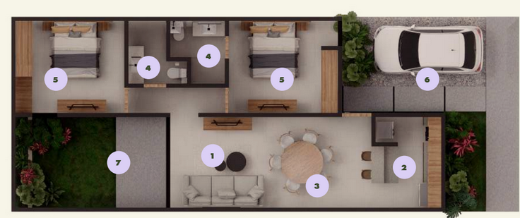 15 de 17: casa A