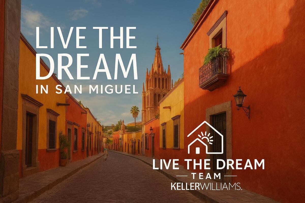 26 of 27: Historic San Miguel Street, Vibrant Colors, Iconic Church