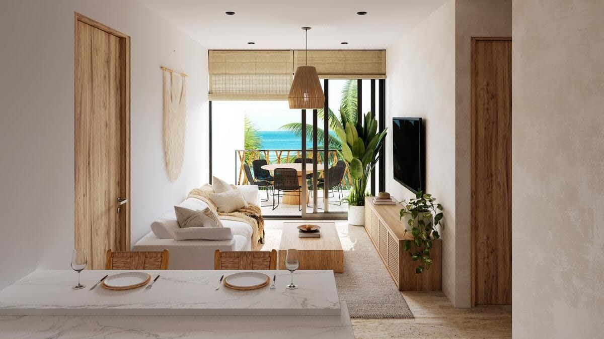 Departamento en Venta en la Playa en Sisal, Yucatán