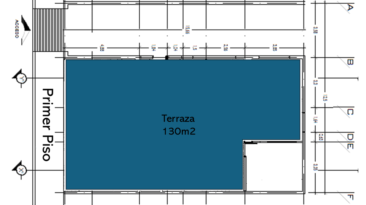 13 de 21: TERRAZA (PRIMER PISO COMPLETO)