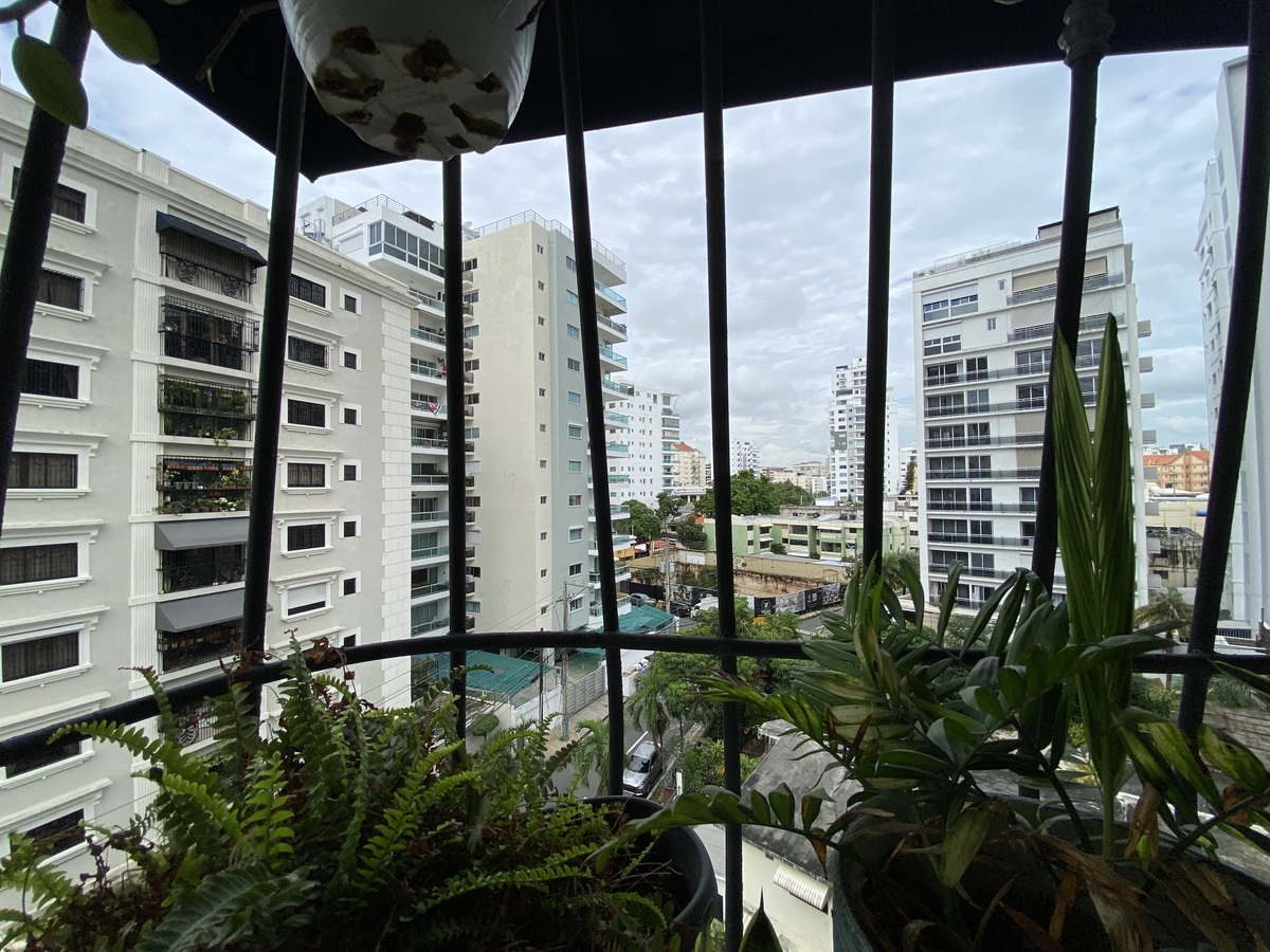 9 de 10: Vista del balcón