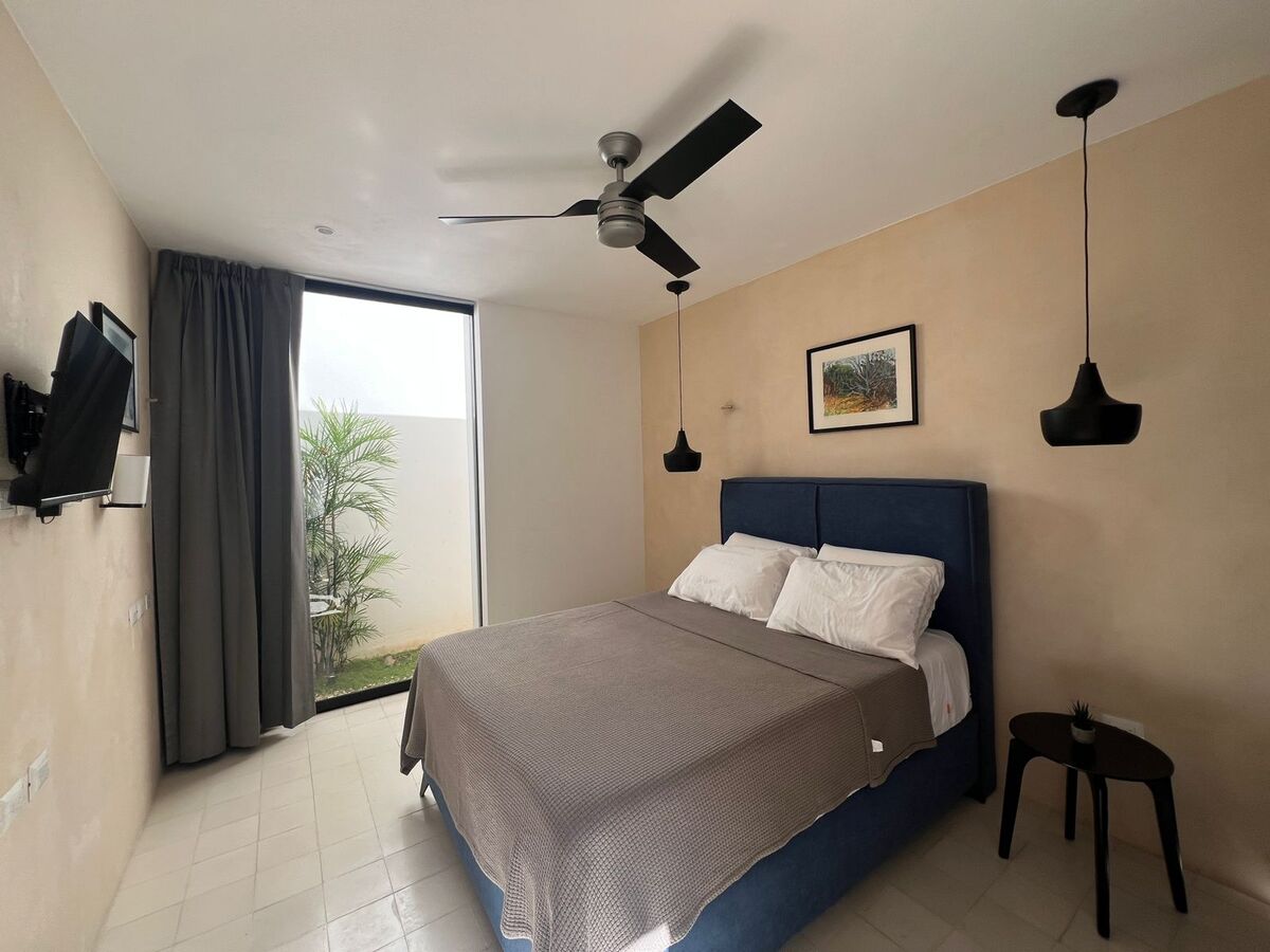 11 de 23: recamara con jardin interior