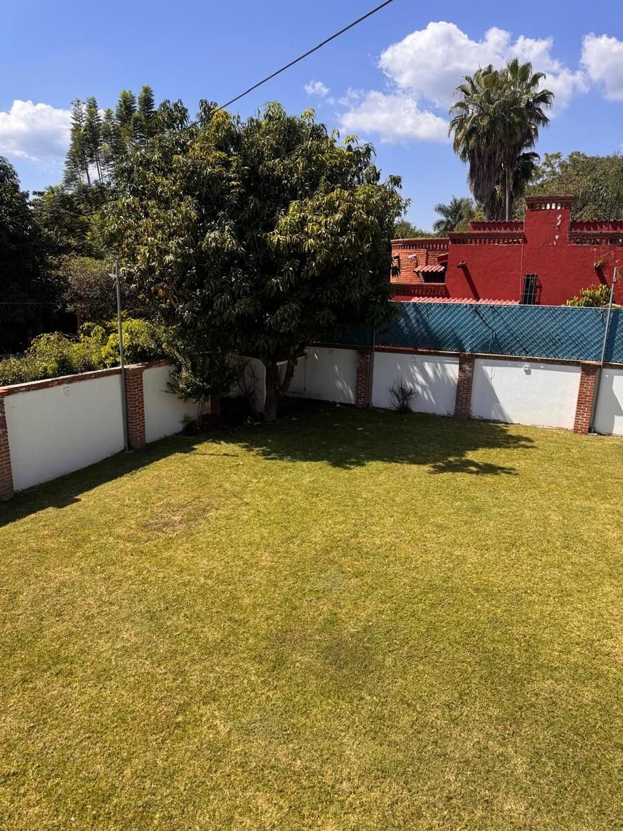 26 de 28: Parte del jardín y barda del terreno.