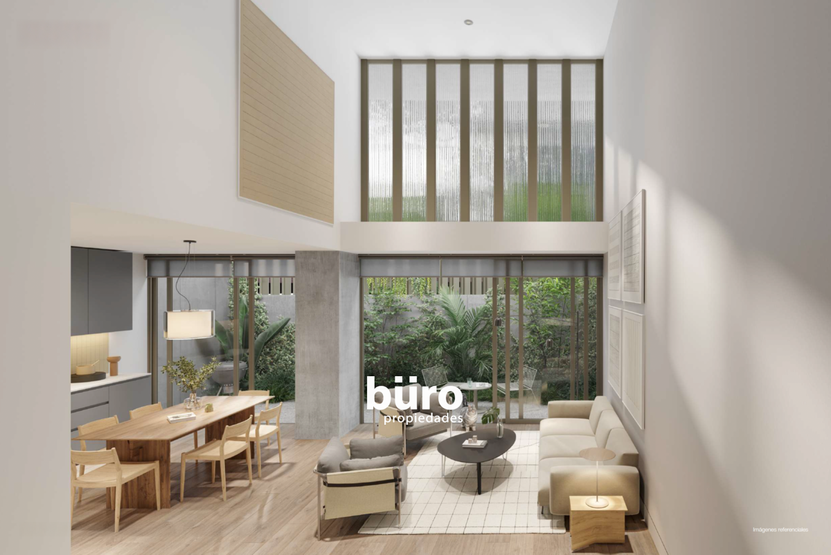 1 de 9: Sala y Comedor a doble altura