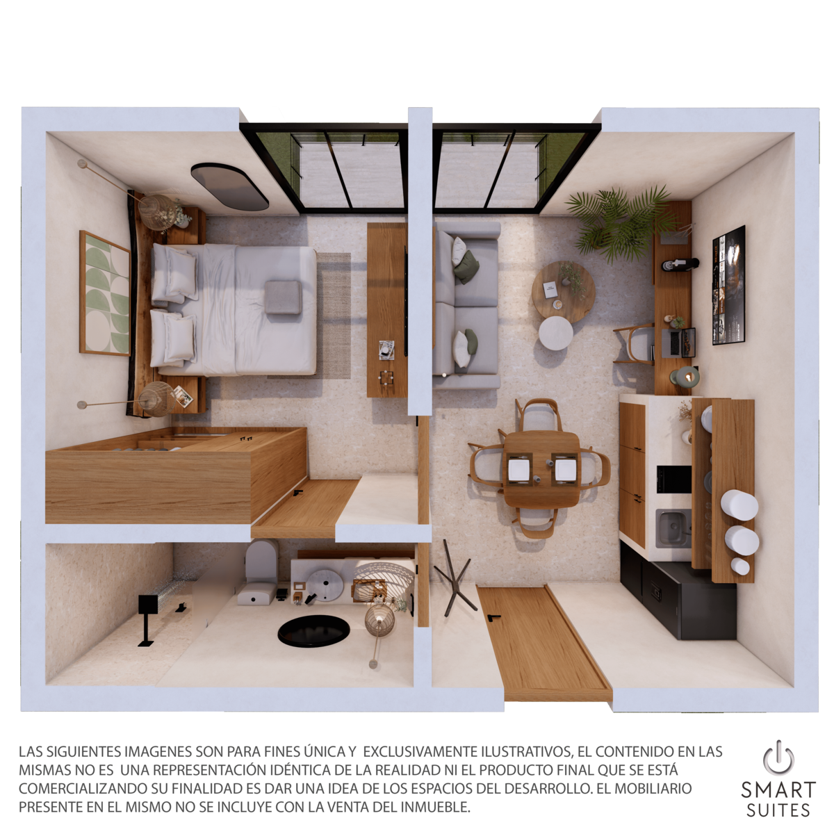 13 of 22: Modelo 1 Recámara