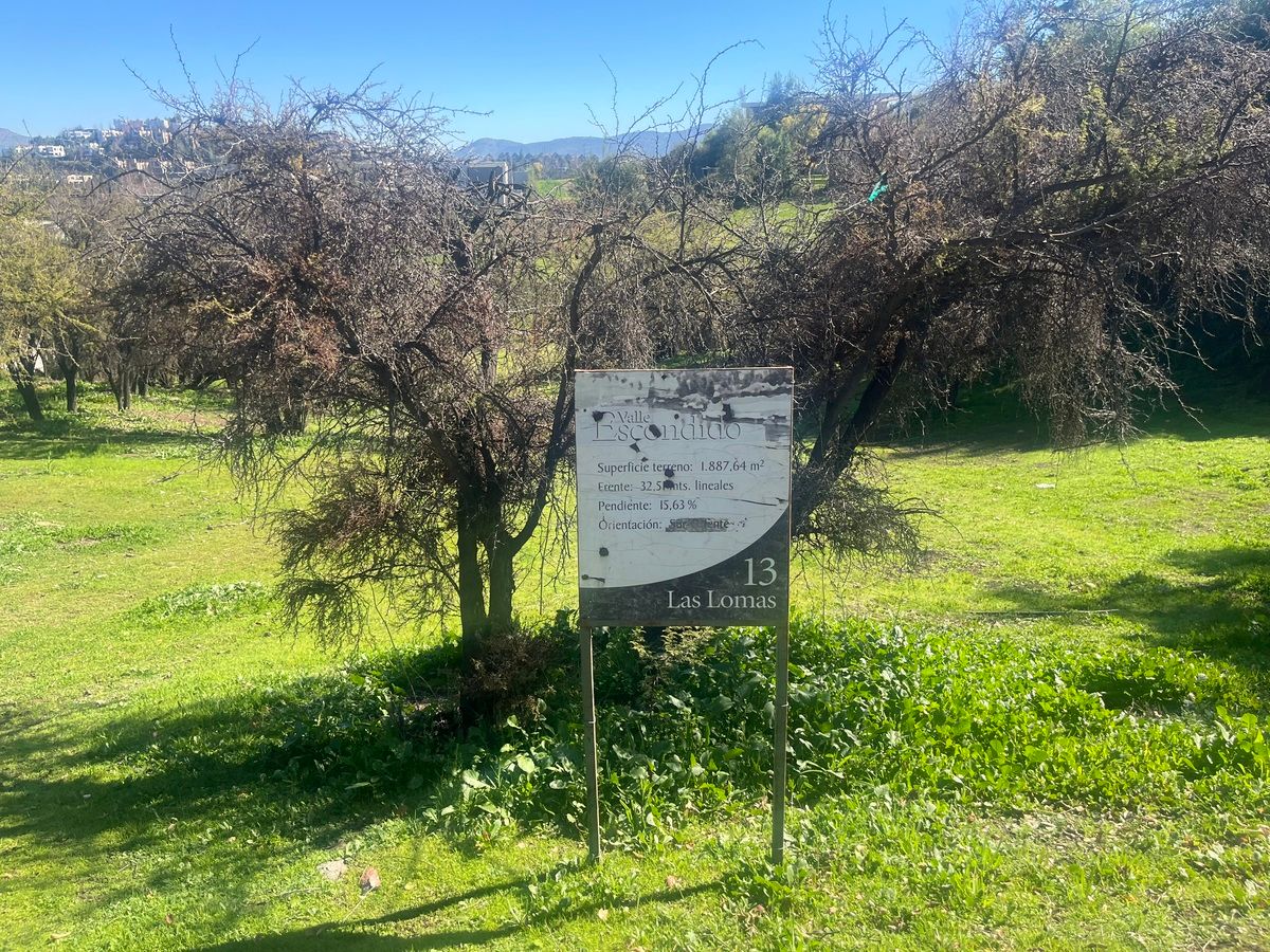Exclusivo terreno sector alto