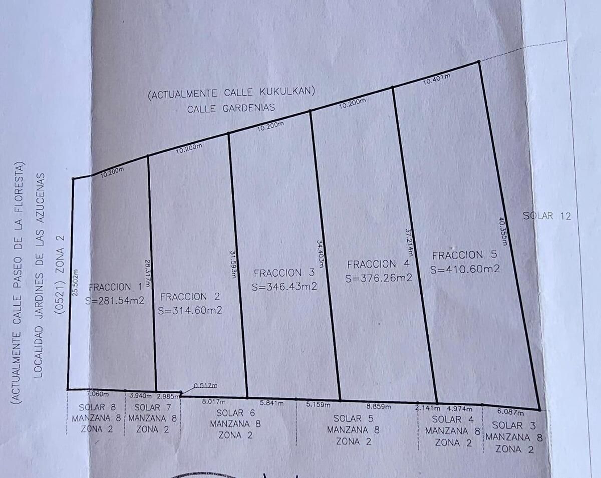 Terreno en Las Azucenas